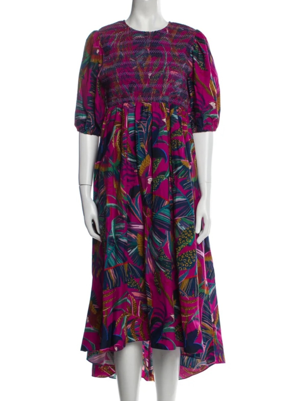 Farm Rio Tropical Print Dress